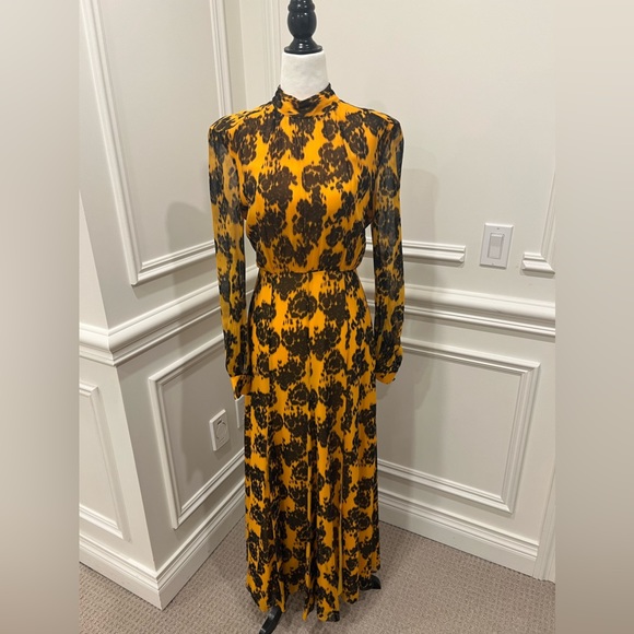 Saloni Jacqui silk dress. Size 4 bnwt. - Picture 2 of 6